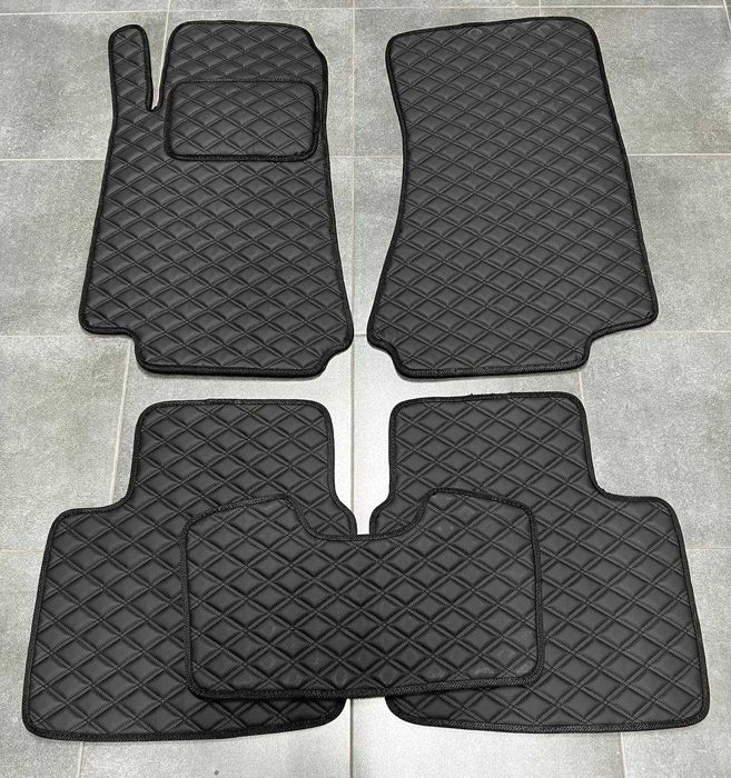 Коврики із екошкіри для Пежо\ Peugeot  е- 2008\ 3008\ 5008 \ еко кожа