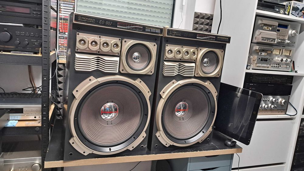 Kolumny Pioneer CS-907 top model serii bas 40cm