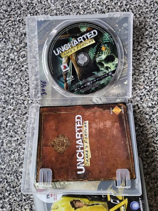 Conjunto de 3 jogos PlayStation 3+5 CDs danificados