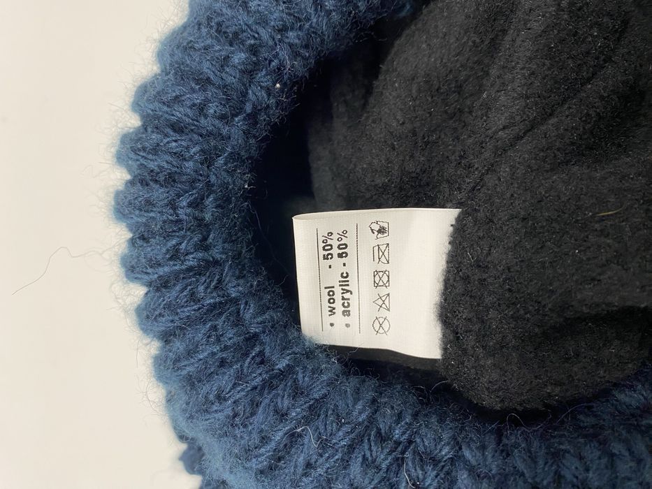 Шапка жіноча напівшерсть р.55-58 темно-синя