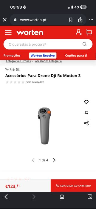 Dji motion control3 como novo512004524763392001