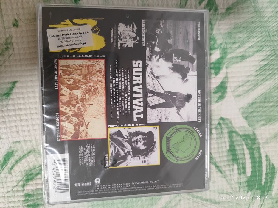 Bob Marley & The Wailers-Survival