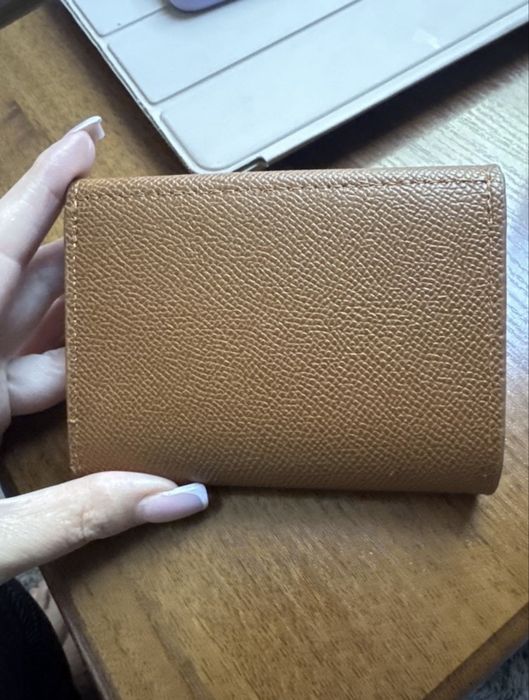 Гаманець ермес hermes коричневий маленький