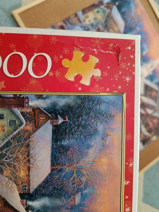 Puzzle 1000 Trefl Zima