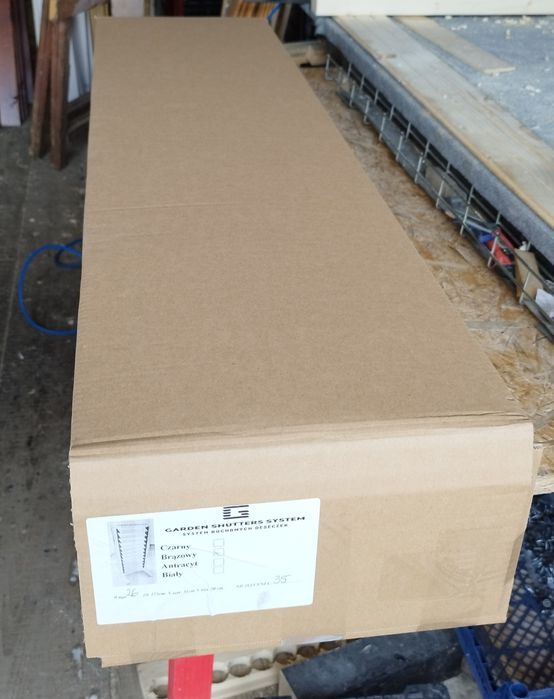 Kompletny system do montażu ruchomych deseczek-świerk AB 120cm