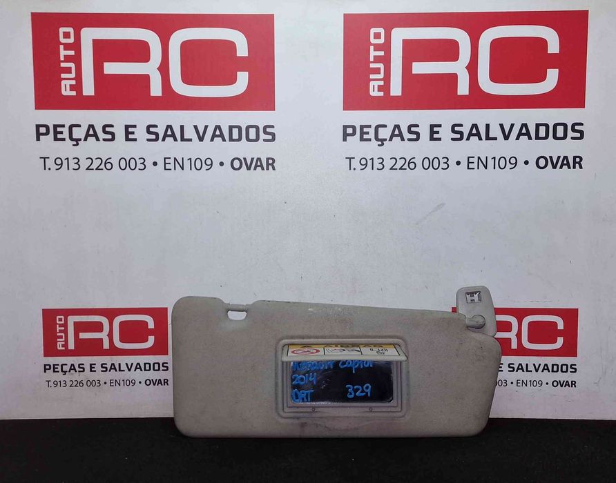 Pala de Sol Direita 568142031 - RENAULT CAPTUR I