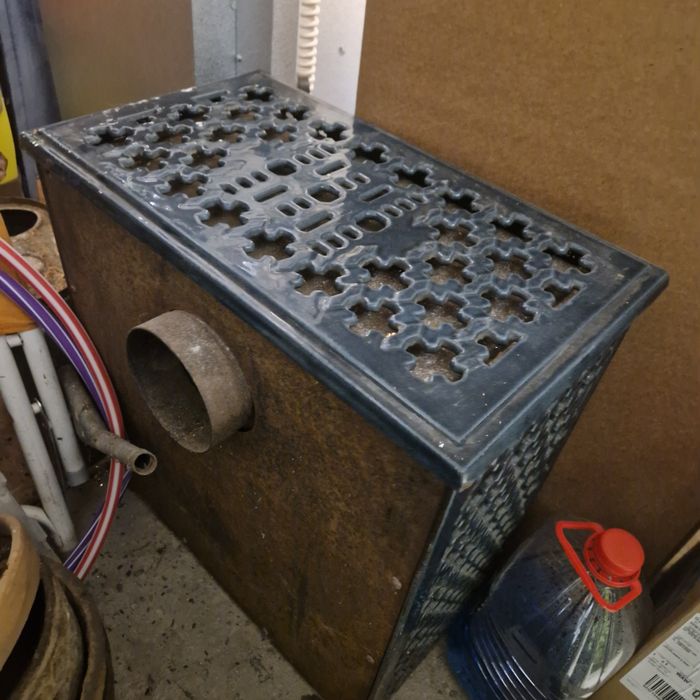 Kominek piec piecyk koza palenisko