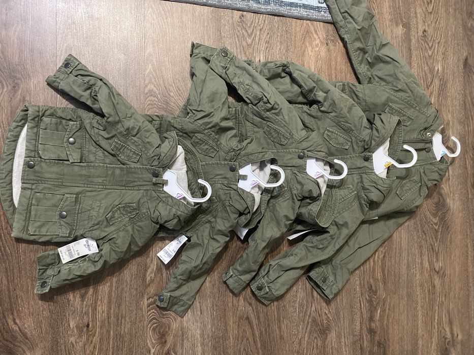 Курточки парки (весна-осінь)хлопчик/дівчинка