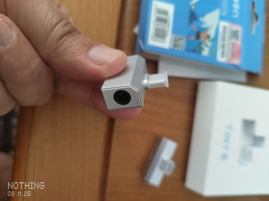 Amplificador/Dac  fiio /SnowskyTiny B