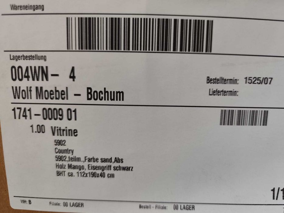 Nowa witryna Wolf Möbel MORSUM – lite drewno mango | styl country