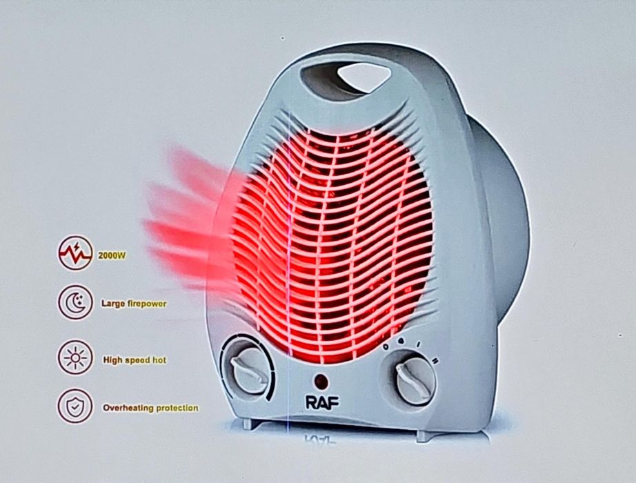 Farelka nowa termowentylator