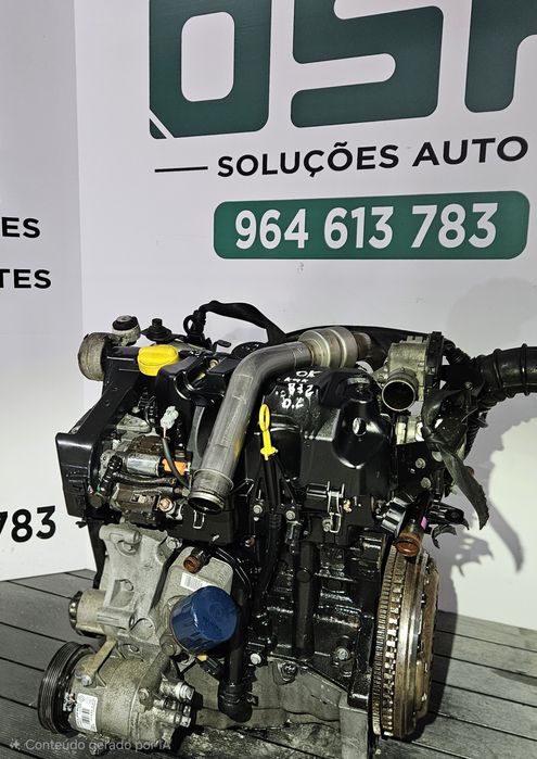 Motor 1.5dci ref. K9k 832
