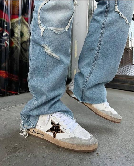 Golden Goose Ballstar кеди кросівки шкіряні кеды кроси кроссовки кожа