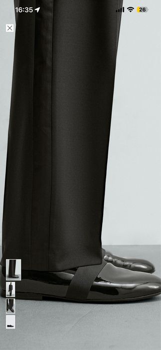 Чоловічі туфлі лофери Zara