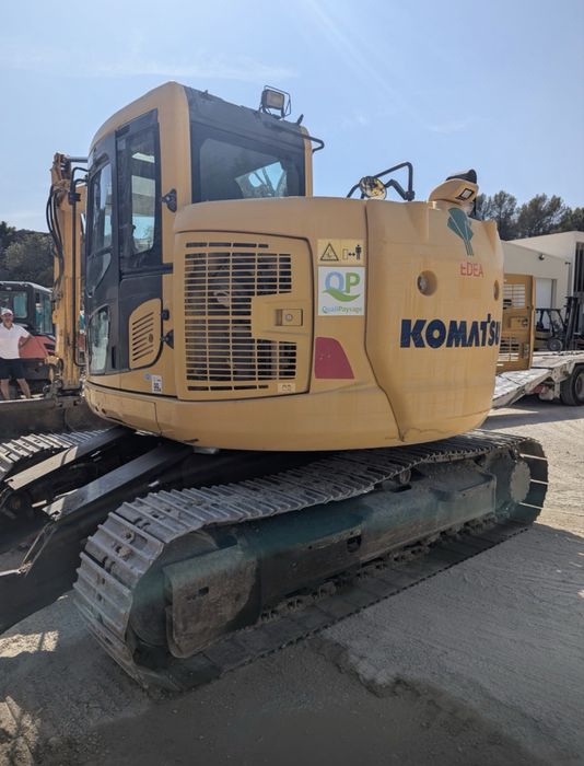 Mini giratoria komatsu pc 138