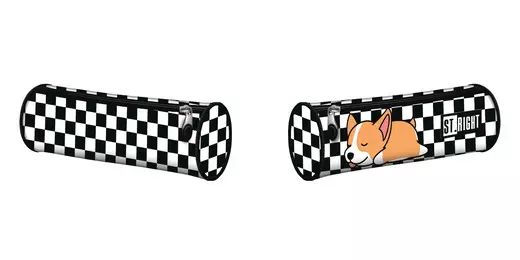 Piórnik tuba PU-01 SLEEPY CORGI. St. Majewski. Nowy Produkt