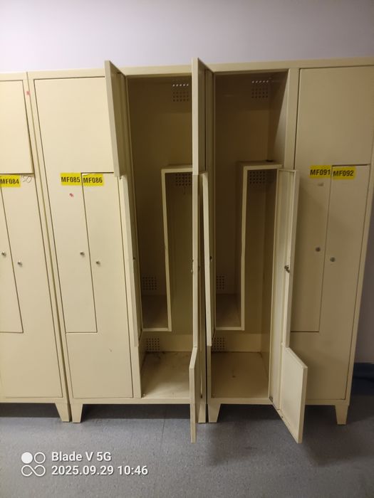 Szafka BHP ubraniowa , pracownicza, metalowa, przemysłowa szafki