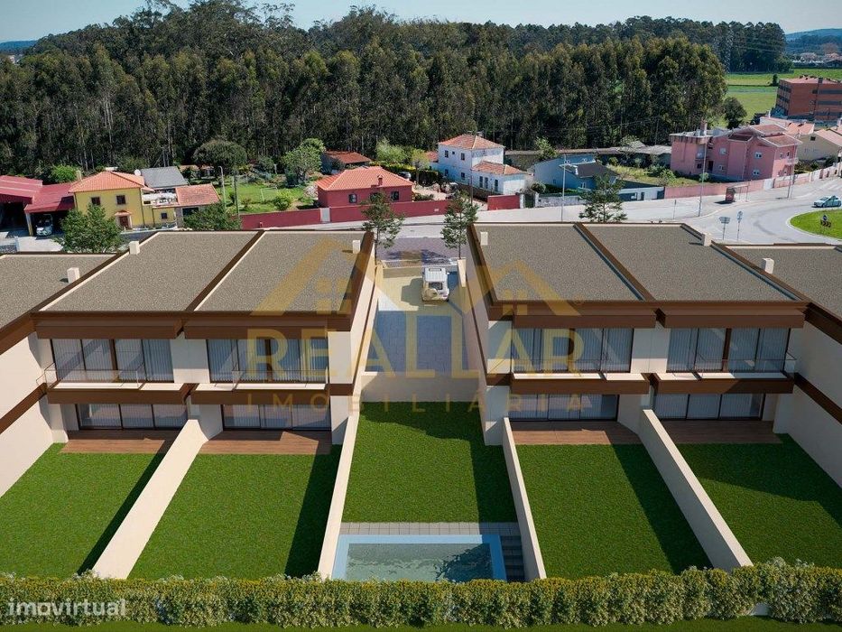 Moradias V4 Novas em Árvore - Vila do Conde