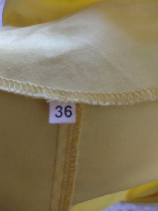 żółty zakiecik 36