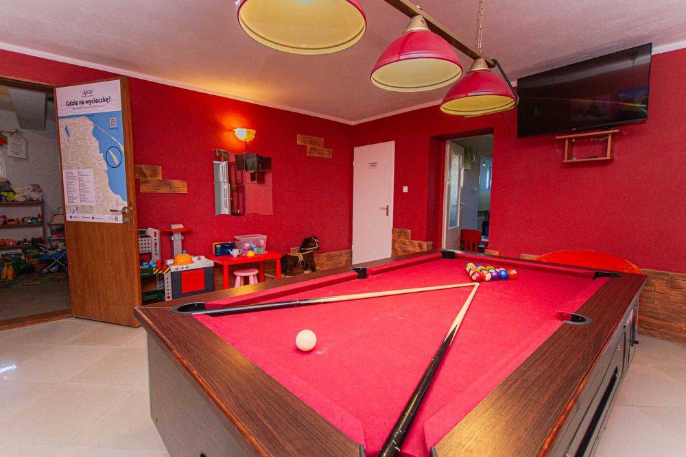 Wczasy, urlop z pieskiem-500m od morza, parking, bilard, jacuzzi sauna