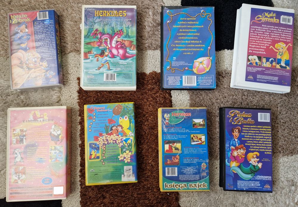 Zestaw bajek VHS