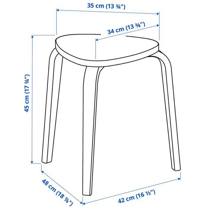 Bancos de madeira - Ikea Kyrre