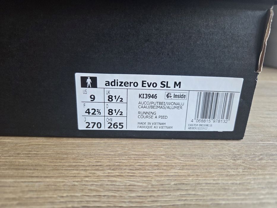 Adidas AdiZero Evo SL M 42 ⅔