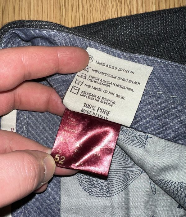 Штаны-брюки из шерсти Berwich