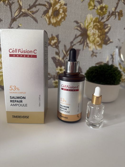Cell Fusion C Salmon Repair Ampoule 53%  Корея — концентрована cироватка 100мл/ розпив 5мл