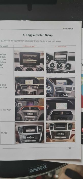 CarPlay & Android Auto. For Mercedes Benz W212 W211 NTG 4.5 / 4.7