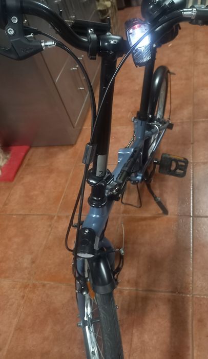 Bicicleta  dobrável  como.o nova