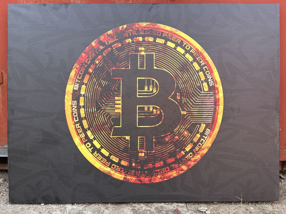 Картина Bitcoin Скрудж