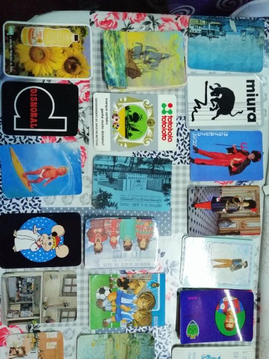 Calendários diversos anos 80/90