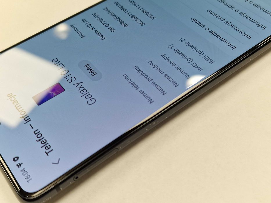 Samsung Galaxy S10 Lite/ 8GB/ 128GB/ Black/ czytaj uważnie opis