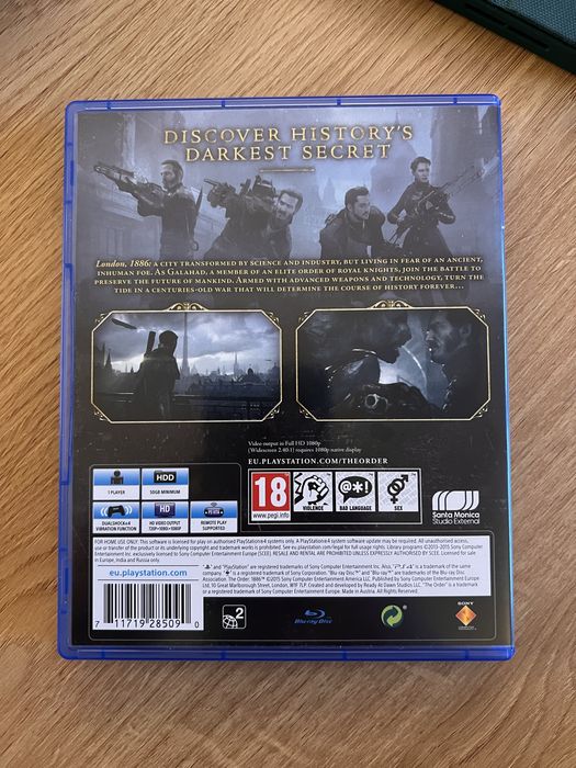 The Order 1886 PS4 PS5