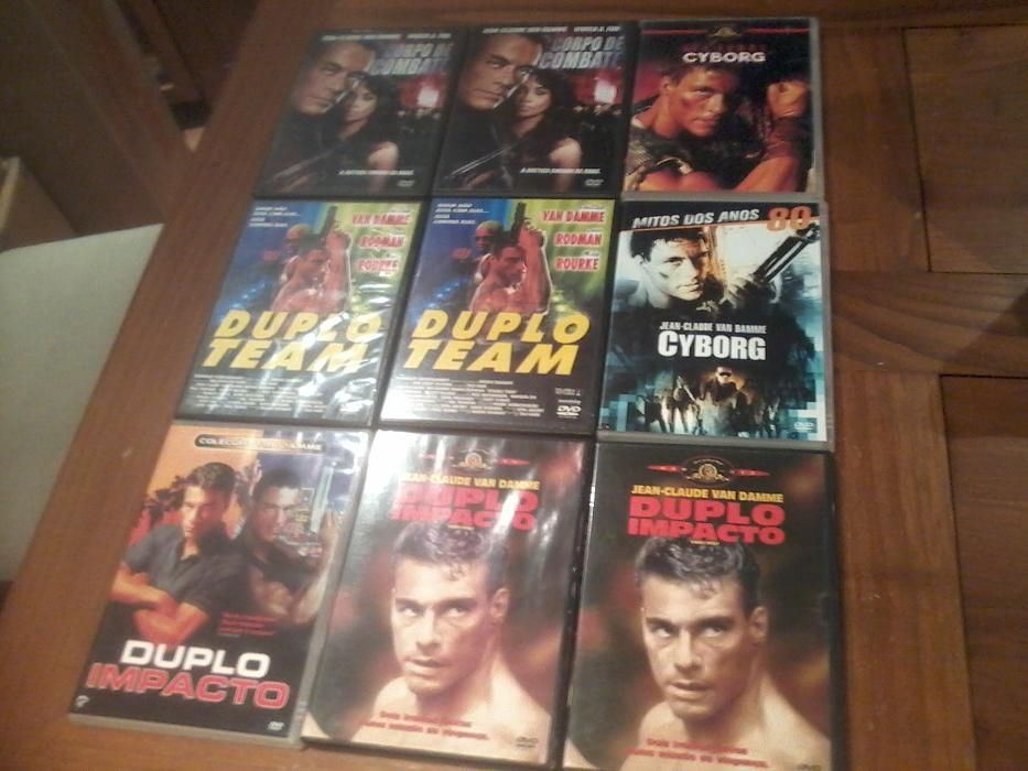 DVD - Diversos Van Damme