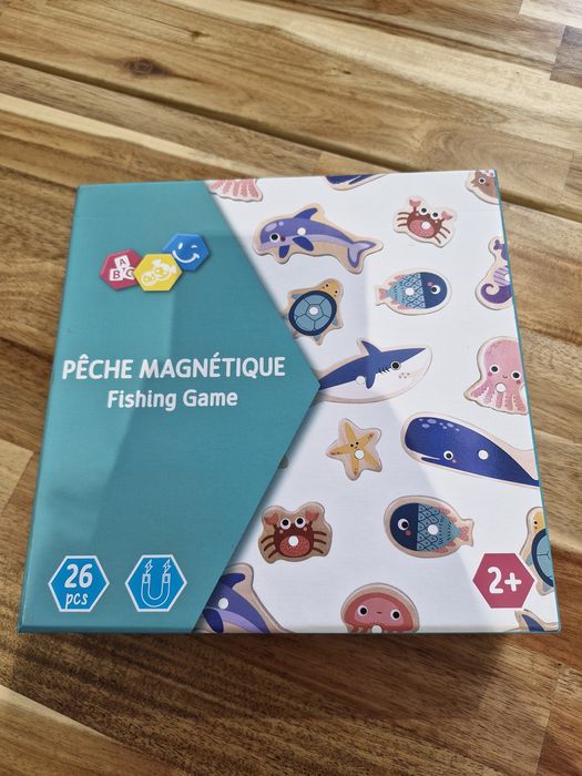 Jogo de Pesca Magnético PÊCHE MAGNÉTIQUE - Completo e em Bom Estado