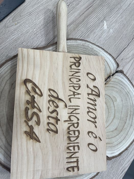 Tabua de corte personalizada