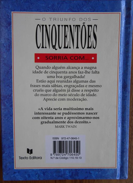 O Triunfo dos Cinquentões (Sorria Com..) - Cartoons de Bill Stott