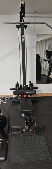 Máquina de Puxada Alta e Remada Baixa - Ginásio Musculação (Lat Pulldown / Low Row - ATX LPL-700)
