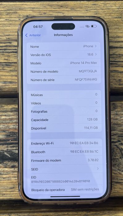 iPhone 14 Pro Max Impecável