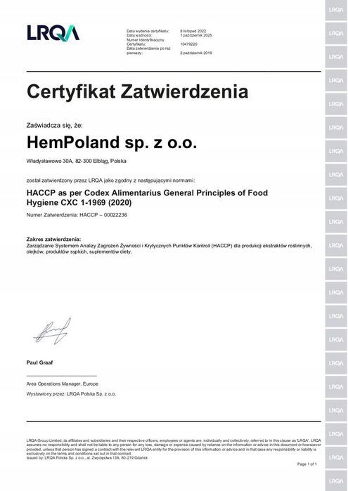 OLEJEK CBD CannabiGold Classic 500mg 5%