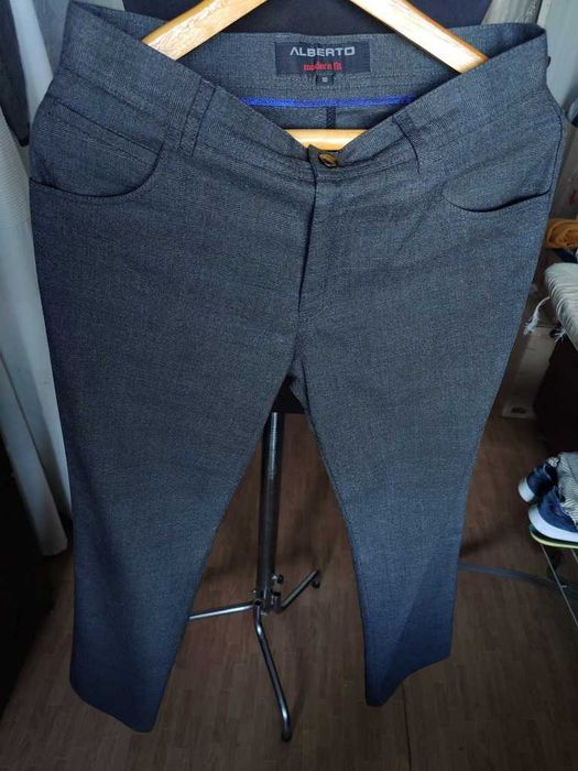Джинсы брюки Alberto Stony pants Germany w31 stretch grey.