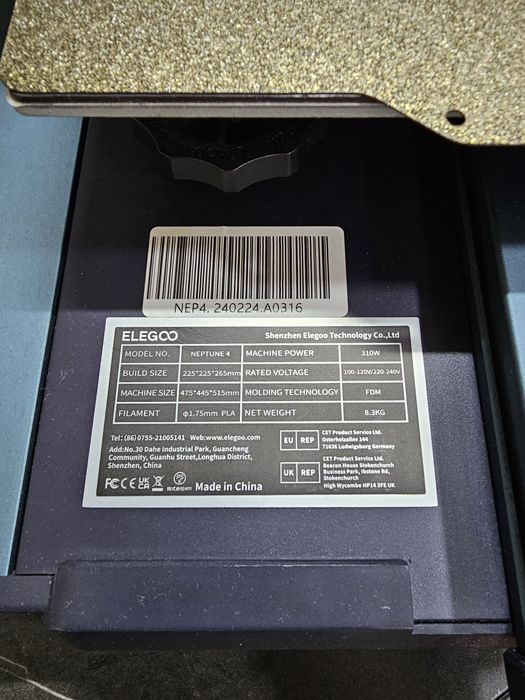Impressora 3d Elegoo Neptune 4