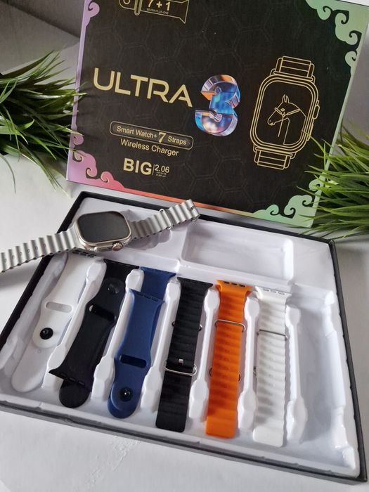 Watch ultra 3, 7 pasków komplet