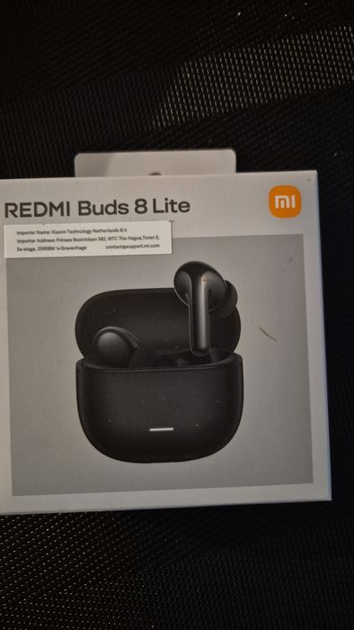 Xiaomi Redmi Buds 8 Lite Dokanałowe Bluetooth 5.4 Czarny