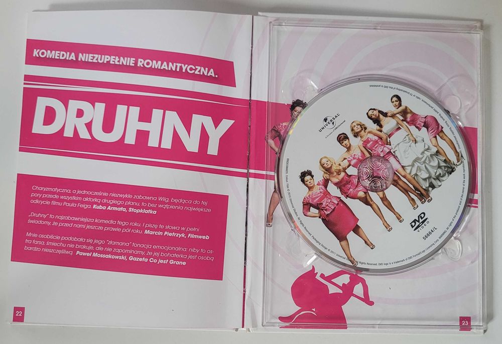 Druhny DVD Film Komedia Romantyczna Lektor Polski