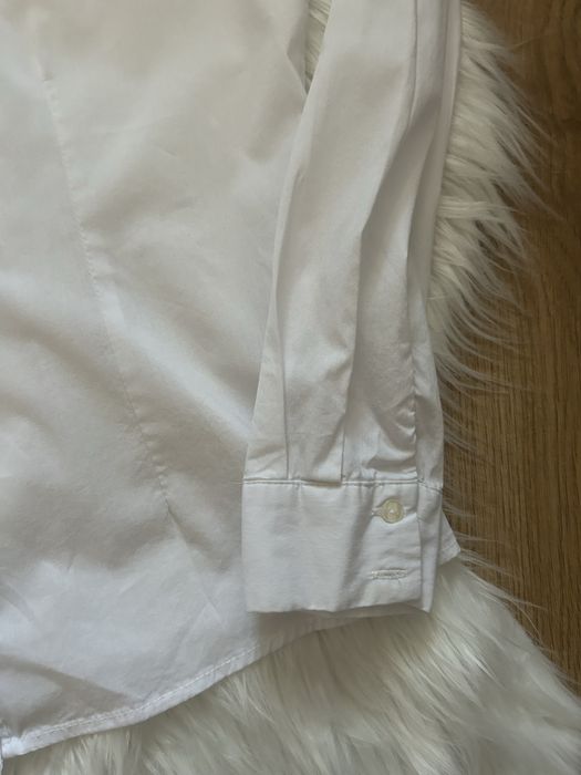 Biala koszula z dlugim rekawkiem reserved