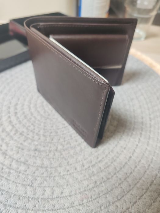 Carteira homem pele castanha Belcamp - Nova