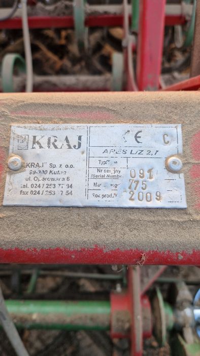 Agregat uprawno siewny UNIA ARES 2,7 m